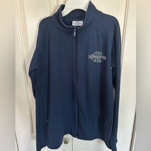 Navy Full-Zip Jacket